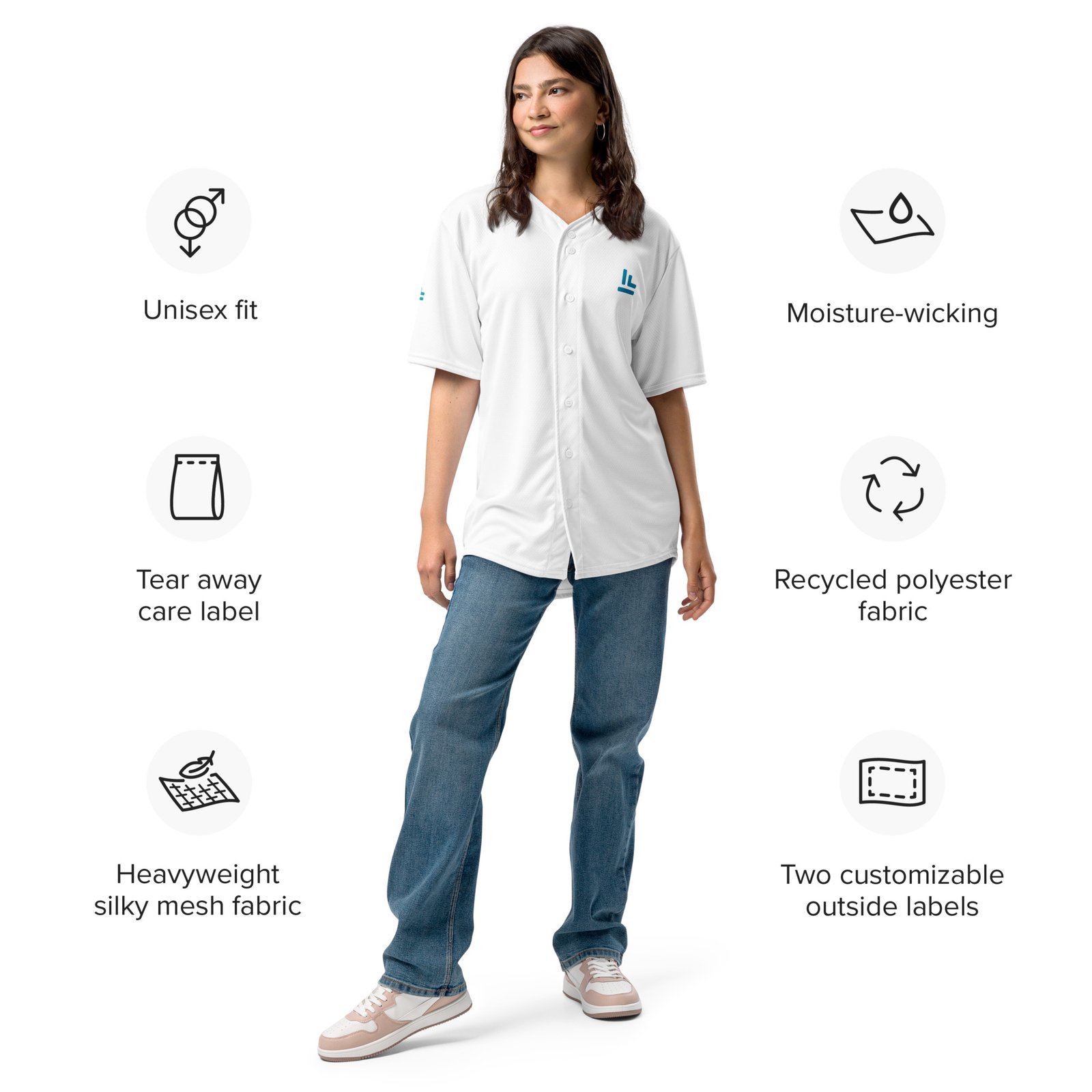 Ludicarc SB Recycled Baseball Jersey - Image 4